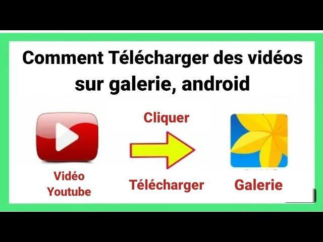 Comment Telecharger des Videos Youtube sur Galerie Android ISO