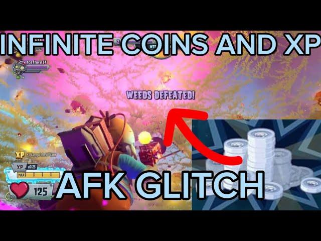 PvZ GW2: INFINITE COINS AND XP AFK GLITCH (infinite flag of power)