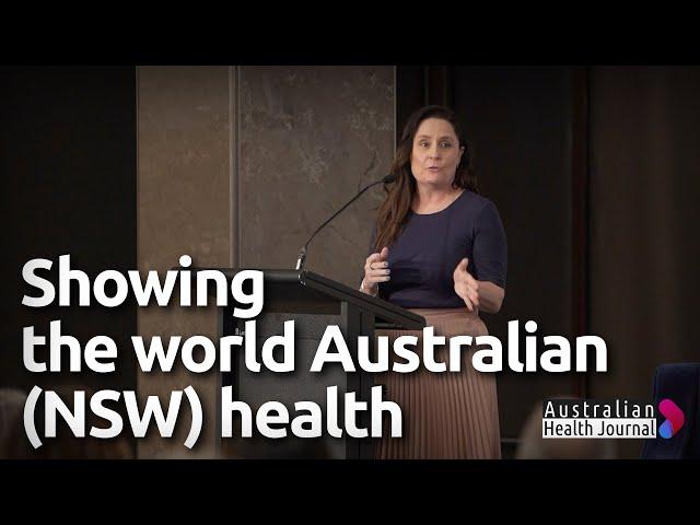 Showing the world Australian (NSW) health