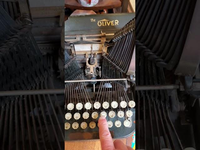 Early Era Typewriter (ODD STYLE) Vintage