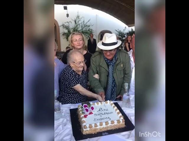 Аль Бано на день рождении Al Bano al compleanno