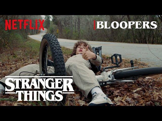 Stranger Things Season 2 Bloopers | Netflix