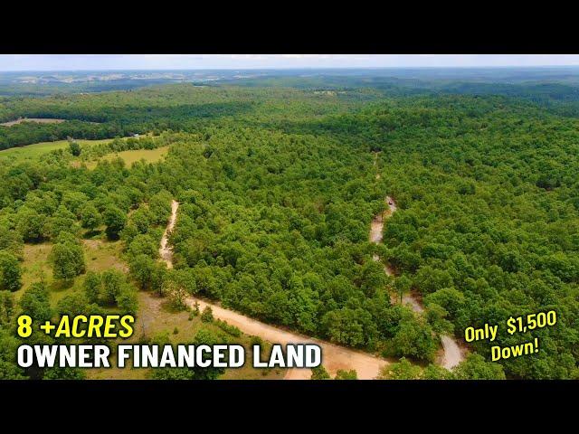 $1,500 Down - 8.35 Acres Owner - Financed Land for Sale in the Ozarks of Missouri WH01