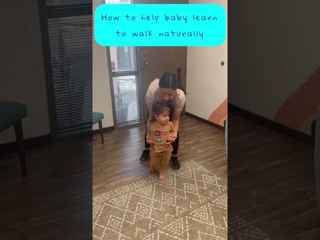 When baby is learning to walk it’s best to stimulate walking naturally #chiropractic #chiropractor