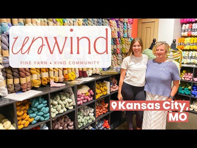 Hand-dyed Yarn Lovers Dream - Unwind Fiber Arts in Lee's Summit, Missouri #unitedskeinsofamerica