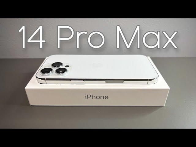 iPhone 14 Pro Max White/Silver - Unboxing & First Impressions!