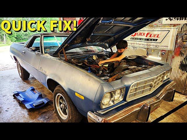 1973 Ranchero Carb Replacement and Maintenance! Quick Fix!