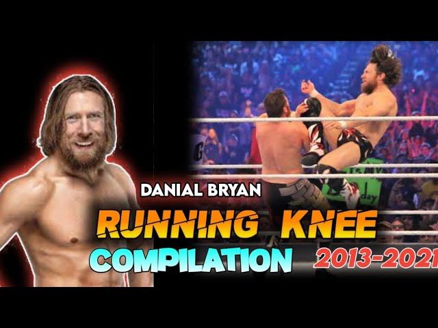 WWE Danial Bryan Running Knee Compilation 2013-2021