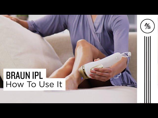 Braun IPL (Silk-expert Pro 5) - How To Use It | The Art of Shaving