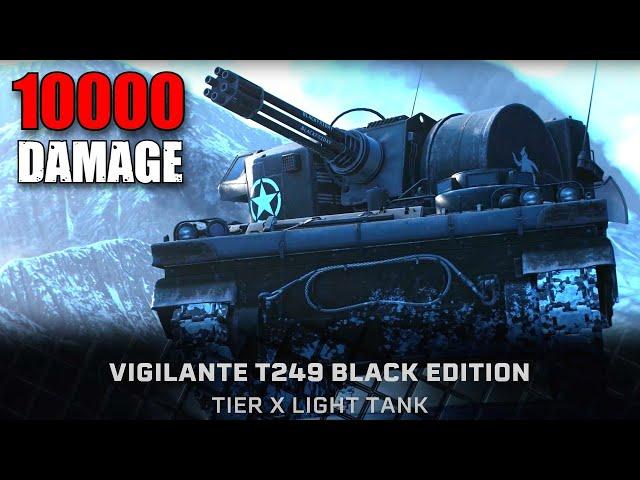 Vigilante T249 Black Edition: 10000 Damage:  World of Tanks Console