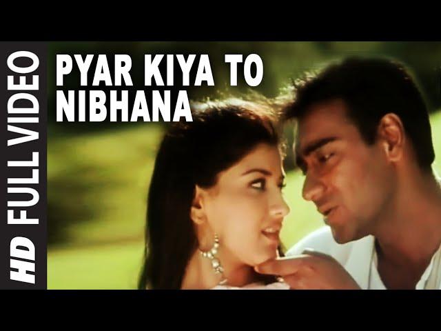 'Pyar Kiya To Nibhana' Video Song - Major Saab | Udit Narayan, Anuradha Paudwal | Ajay Devgn, Sonali