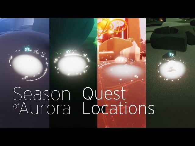 Season of Aurora Quest locations in Sky cotl by ThatSkySylvos