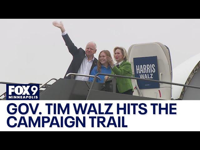 Gov. Tim Walz leaving Minnesota ahead of Election Day [RAW]