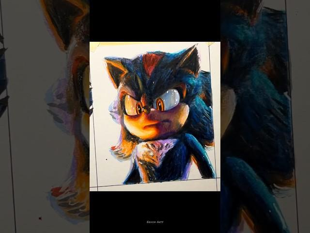 Drawing Shadow: Sonic The Hedgehog 3 #sketch #sonic #sonicthehedgehog