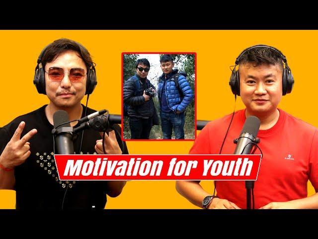 Podcast with Saral Gurung !!Story of our Friendship,Motivation for Youth!!Biswa Limbu Podcast ep 330