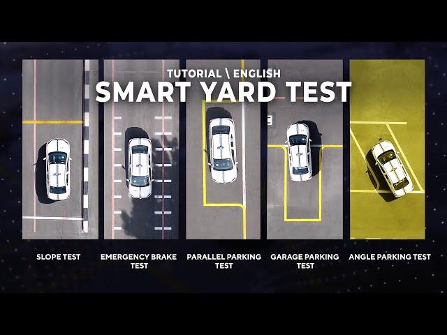 Smart Yard Parking Test - Galadari Motor Driving Centre (English)