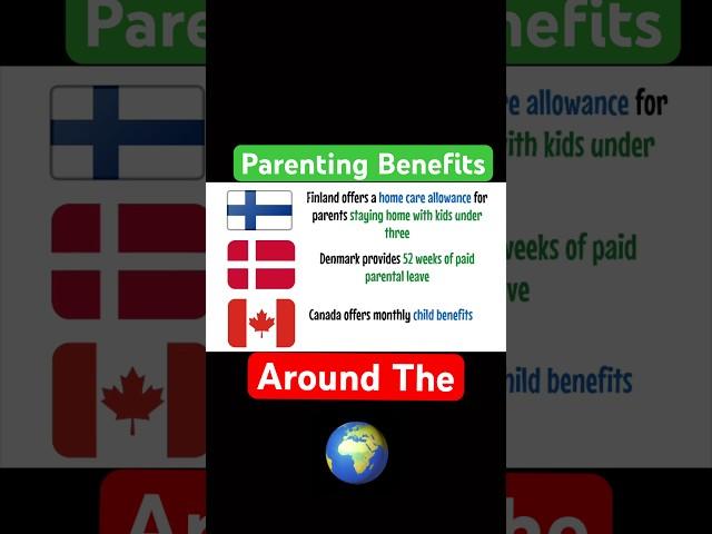 Parenting benefits that ACTUALLY help