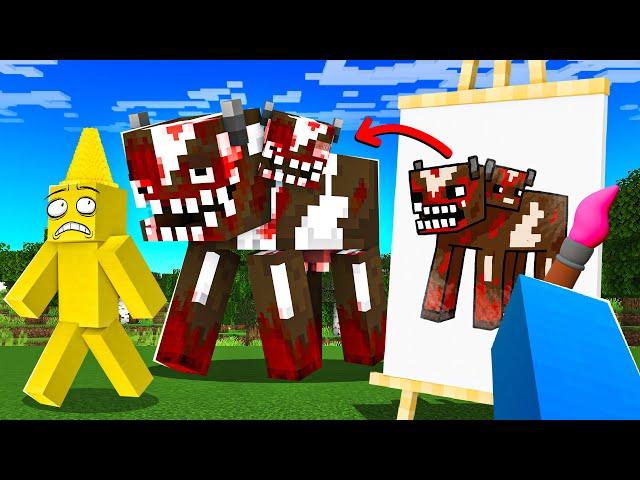 Anything I Draw, Spawns in My Friend's World