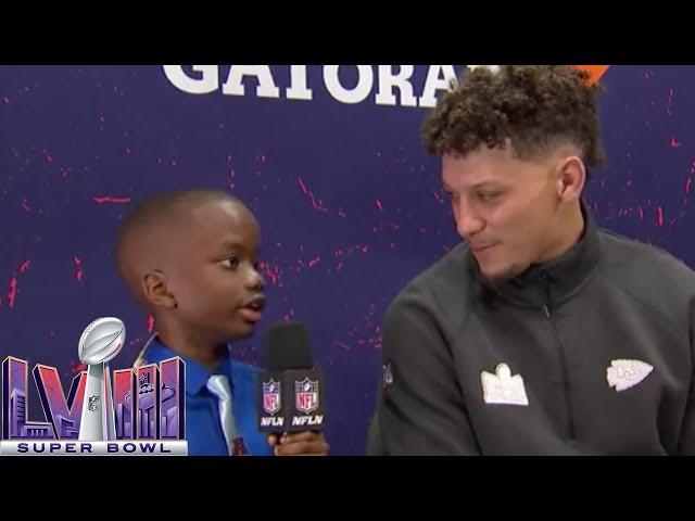 Patrick Mahomes and Jeremiah Fennell Build All-Time NFL Teams | Super Bowl LVIII Opening Night