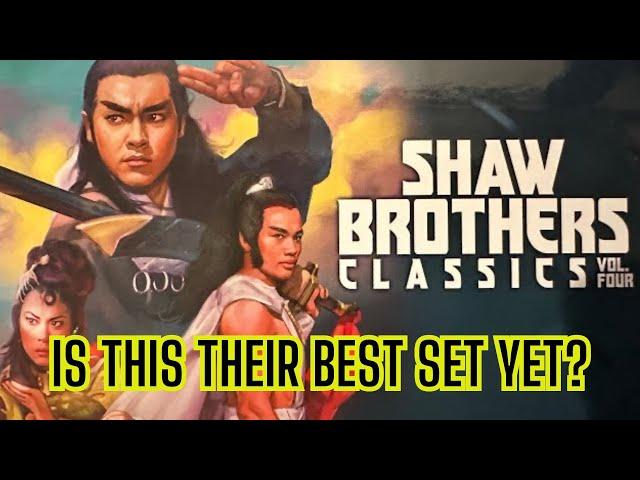 Shaw Brothers Classics Vol.4 Boxset review. #shoutfactory #shawbrothers