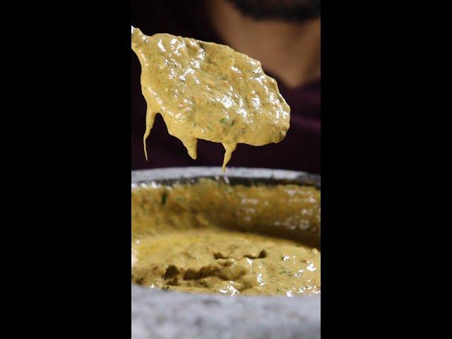 How to Make Mint Chutney (Ancho Chile)
