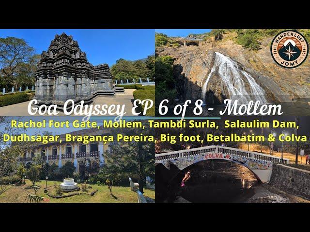 Goa Odyssey EP 6 of 8 | From Wildlife Sanctuaries to Sunset Beaches | Mollem | Dudhsagar | Goa | 4K