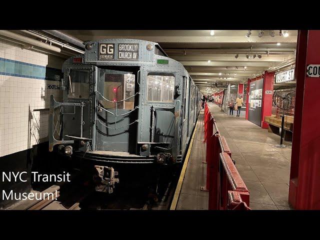 MTA New York City Transit Museum!