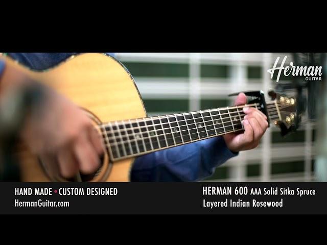 Herman Guitars แบรนด์ไทยเทียบเท่าสากล โดย Acousticthai.Net