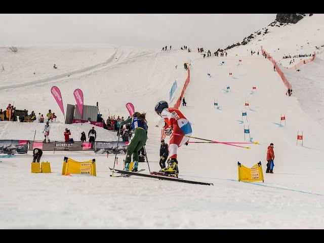 Telemark Parallel Sprint race in Mürren, Switzerland - 2022