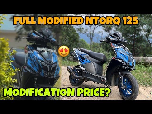 NTOQR 125 Full Modification Review  Total Modification Price || RIDE WITH PANTHER ||