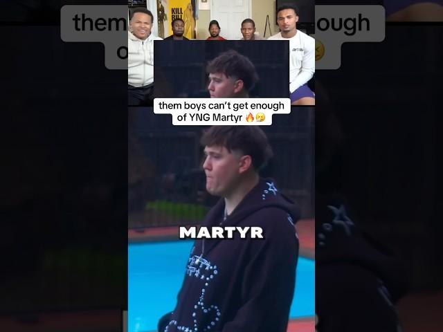 Them boys can’t get enough of YNG Martyr  #yngmartyr #oldschoolhiphop #hiphopunderground