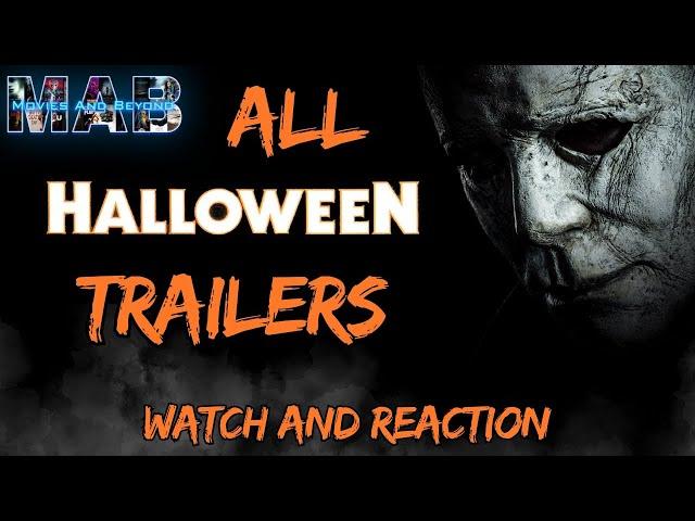 All Halloween Movie Trailers | Live | Watch and Reaction