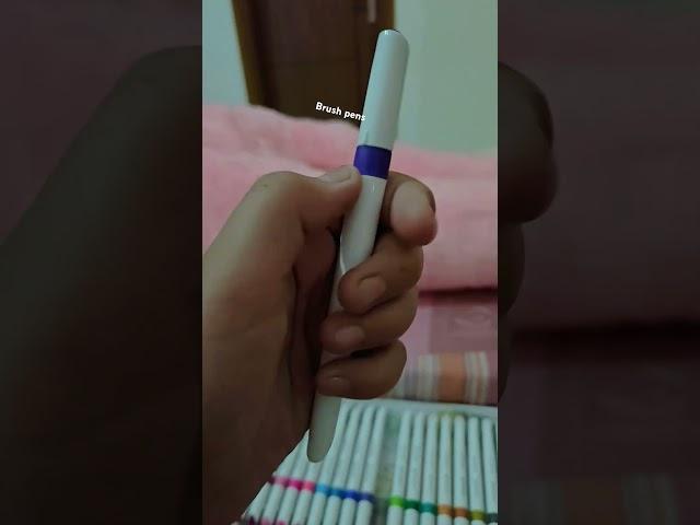 Brush pens #trending #unboxing #punjabimusic