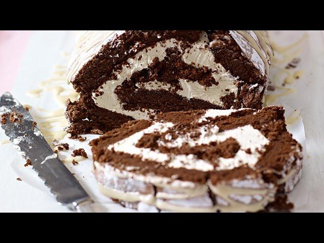 Mary Berry's Chocolate Roulade Recipe