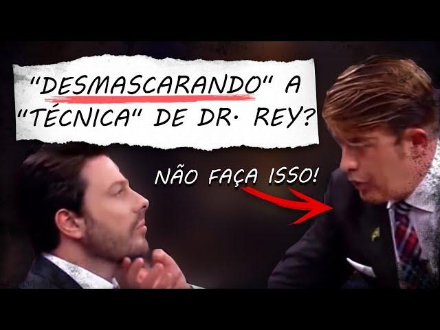 “Desmascarando” Dr. Rey e sua “técnica de detectar mentiras”? (Linguagem Corporal - Metaforando)