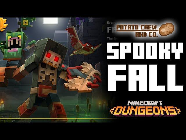 INTRO TO SPOOKY FALLS - EPISODE 02 SEASON 03 - MINECRAFT DUNGEONS - POTATO CREW & COMPANY