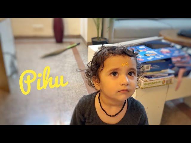 Pihu rashi ke upar gussa hoagyi  pihu cute moments || Rasbhari Moments ||