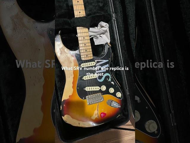 SRV number one replica #music #guitar #guitarsolo #srv #stratocaster #fenderstratocaster
