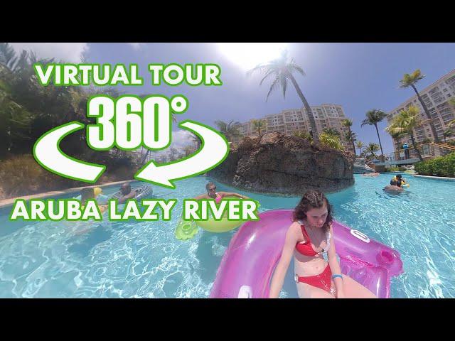 Marriott Surf Club Aruba's lazy River in °360
