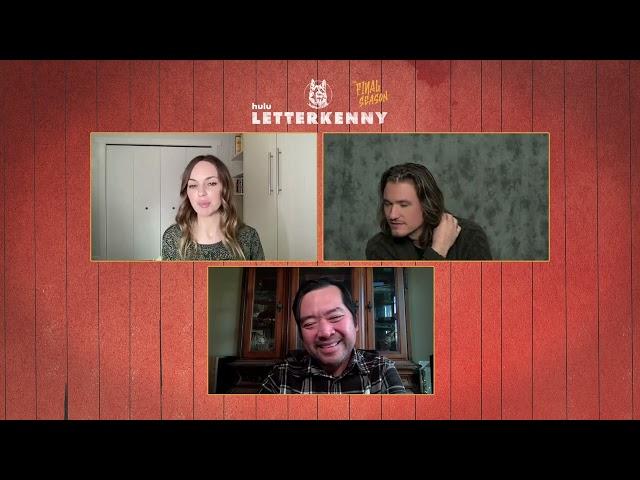 Michelle Mylett and Dylan Playfair Interview for Hulu's Letterkenny S12