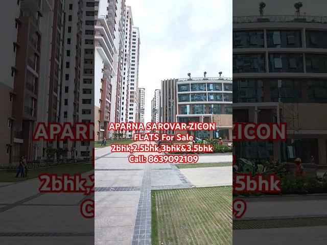FLATS FOR SALE IN APARNA SAROVAR ZICON #aparnasarovarzicon #aparna #nallagandla #3bedroomhouse #home