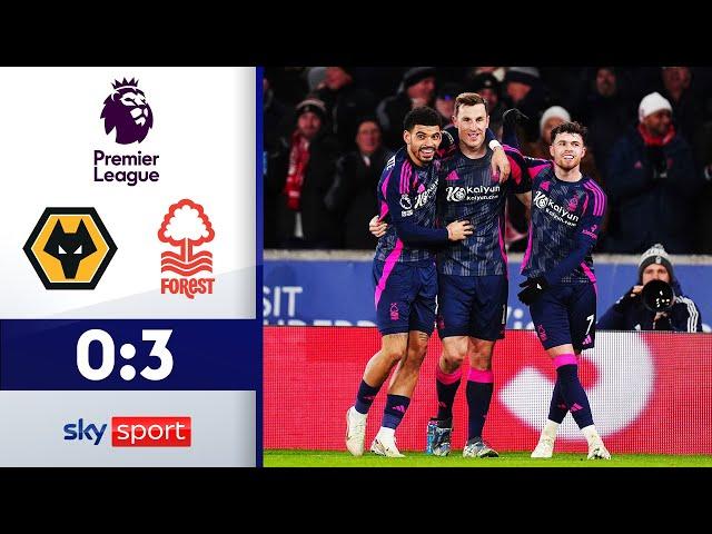 Klappe die Sechste: Siegesserie hält an! | Wolverhampton Wanderers - Nottingham Forest | Highlights