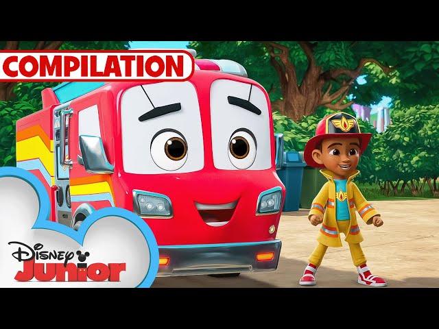 Best of Firebuds  | Compilation | @disneyjr​