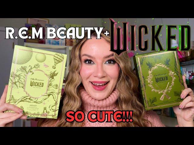 R.E.M. Beauty X WICKED COLLECTION | Review, Tutorial