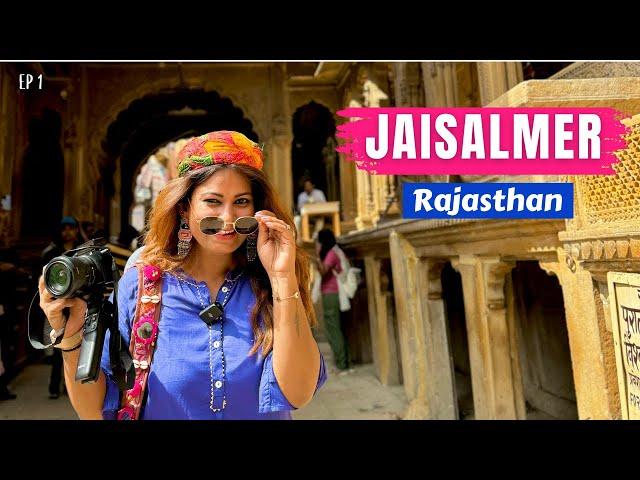 Jaisalmer Vlog | 3 Nights in the Golden City | Exploring Tourist & Unique Places in Rajasthan | Ep 1