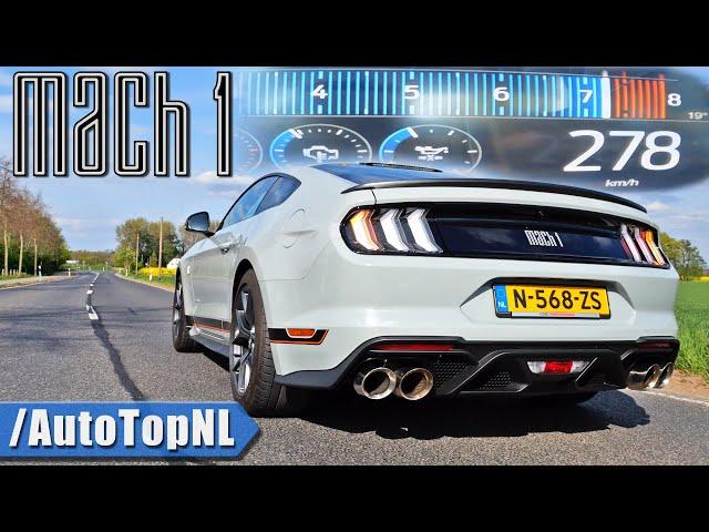 Ford Mustang Mach 1 | Acceleration TOP SPEED Sound & POV by AutoTopNL