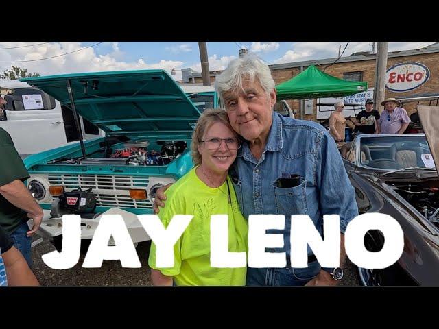 Jay Leno visits Texarkana four States Auto Museum (10-26-24)