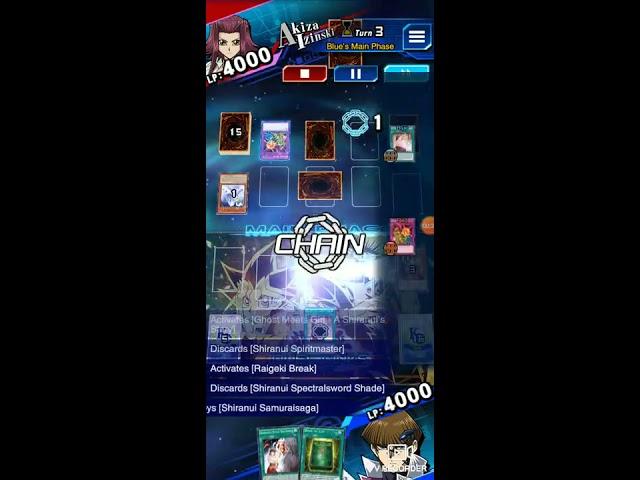 ###187 *Yu-Gi-Oh!* (Duel Links) Shiranui Vs Shiranui! ! ! (Dark World Fanatic) [August 2020]