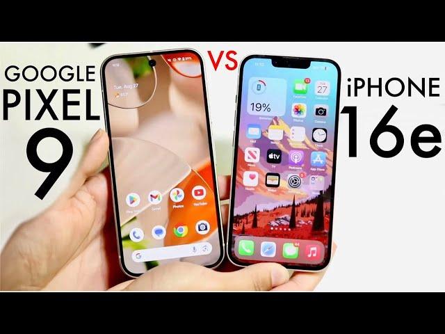 iPhone 16e Vs Google Pixel 9! (Comparison) (Review)