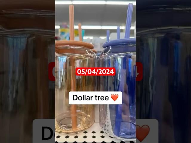 Glass tumblers at the dollar tree! 